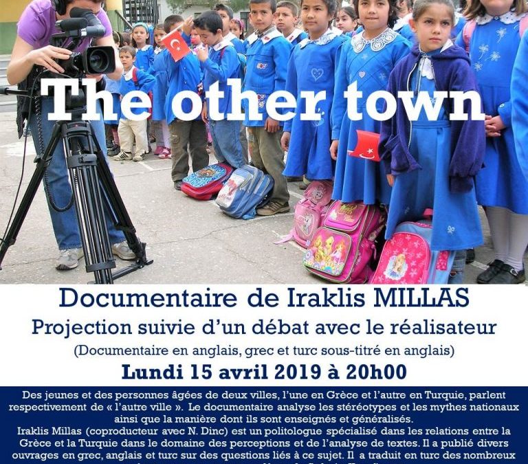 Projection du documentaire « The other town » suivi du débat avec le réalisateur, Lundi 15 Avril 2019, 20h00