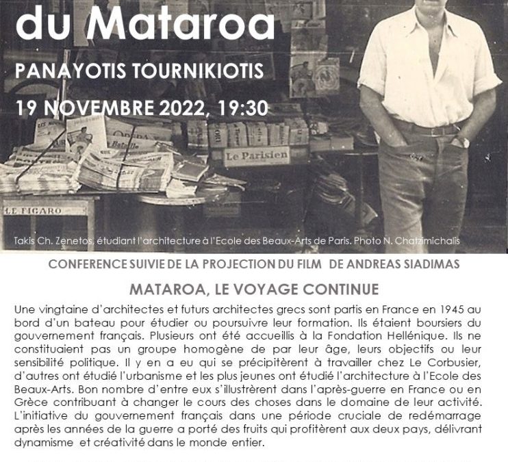 Conférence: Les architectes du Mataroa